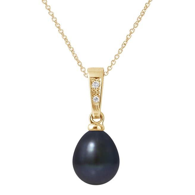 Mitzuko Black Pearl Necklace