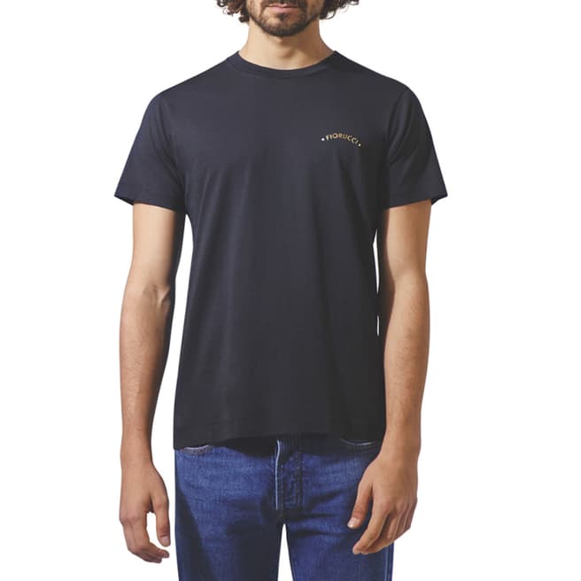 Fiorucci Men's Dark Charcoal Cotton T-Shirt