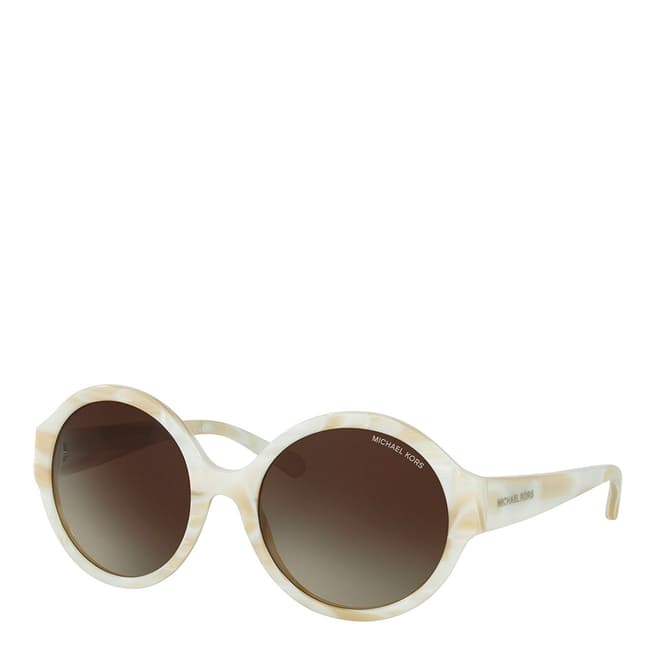 Michael Kors Women's White Marble Sunglasses 55mm