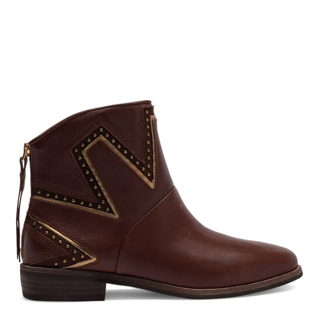 UGG Medium Brown Leather Lars Boots