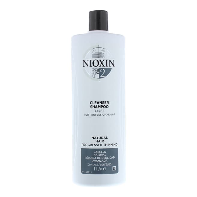 Nioxin Cleanser 2 Natural Hair Progressed Thinning 1000ml