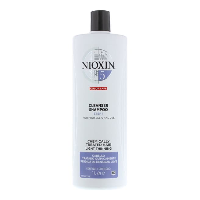 Nioxin Cleanser 5 Chemically Treated Hair Light Thinning 1000ml