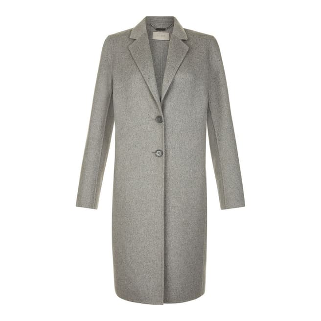 Hobbs London Grey Chloe Coat
