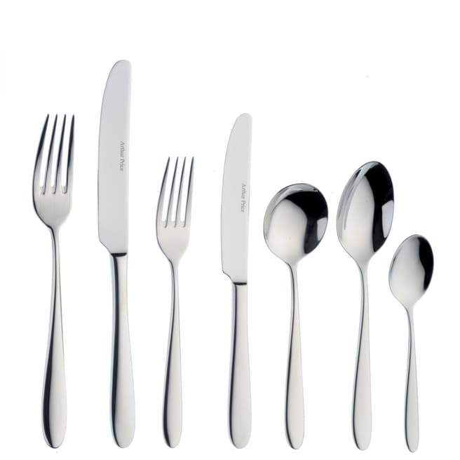 Arthur Price Willow 42 Piece Boxed Cutlery Set, 18/10 Stainless Steel