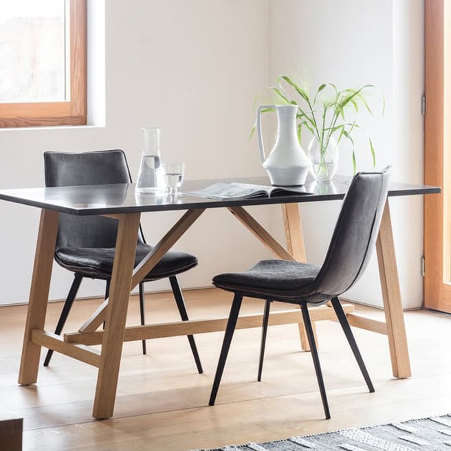 Gallery Living Brixton Burnished Dining Table