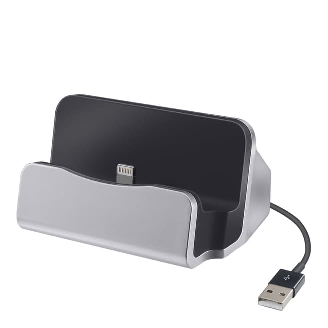 Imperii Electronics Grey Lightning Dock For iPhone & iPad