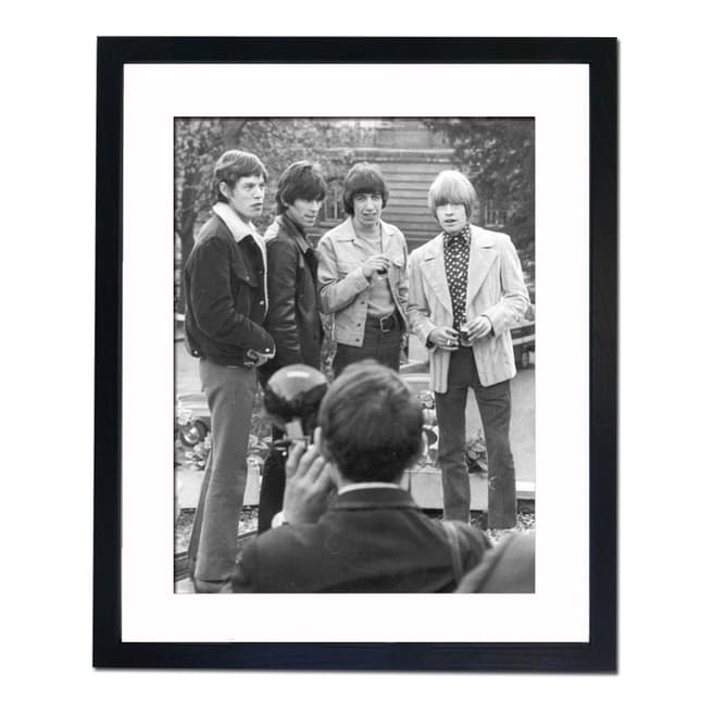 51 DNA The Rolling Stones in Paris 1966, Framed Art Print