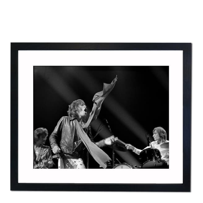 51 DNA The Rolling Stones at the New York Music Awards, Framed Art Print