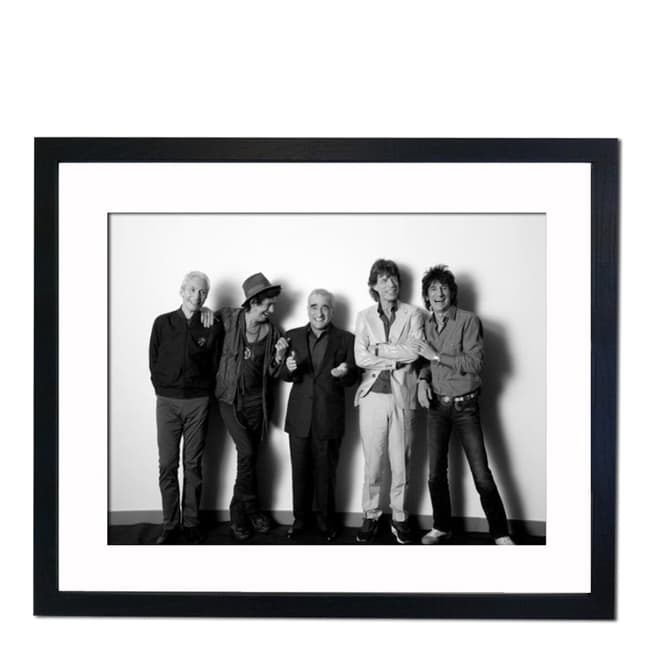 51 DNA The Rolling Stones group shot, Framed Art Print