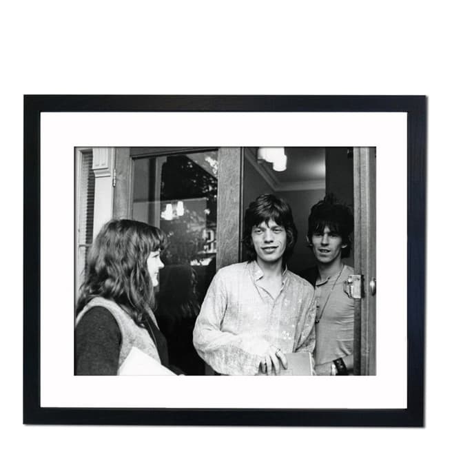 51 DNA Mick Jagger and Keith Richards 1967, Framed Art Print