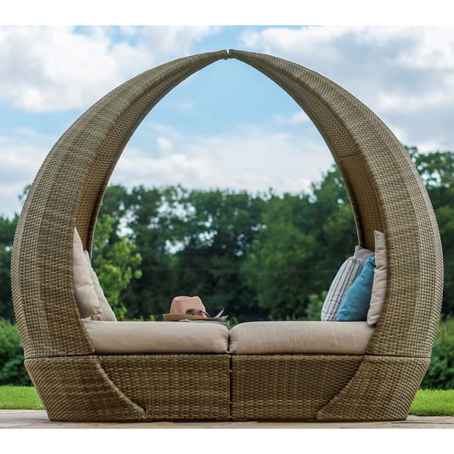Maze Tuscany Tulip Daybed, Brown