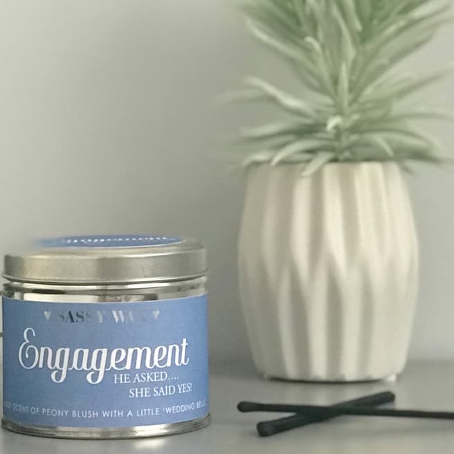 La De Da Living Engagement He Asked, She Said Yes! Sassy Wax Candle