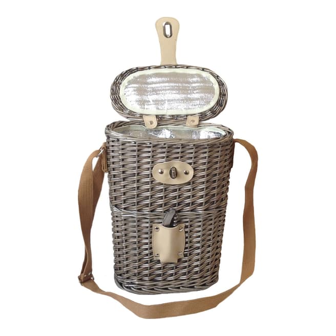 Perfect Picnic 2 Bottle Chilled Carry Basket