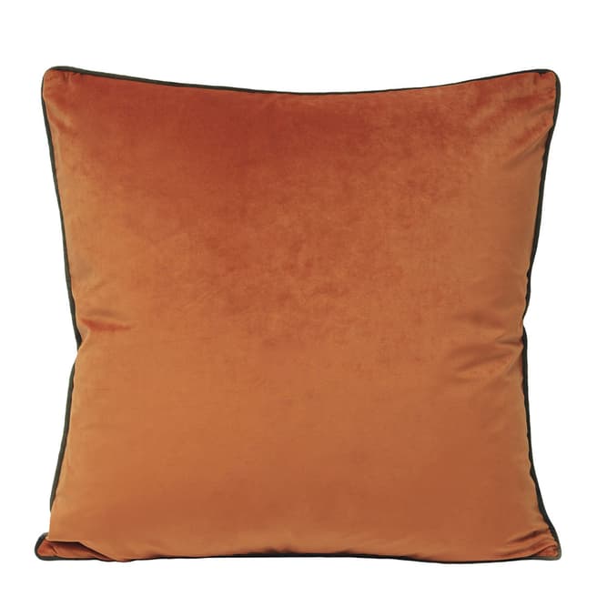 Riva Home Pumpkin/Mocha Meridian Cushion, 55x55cm