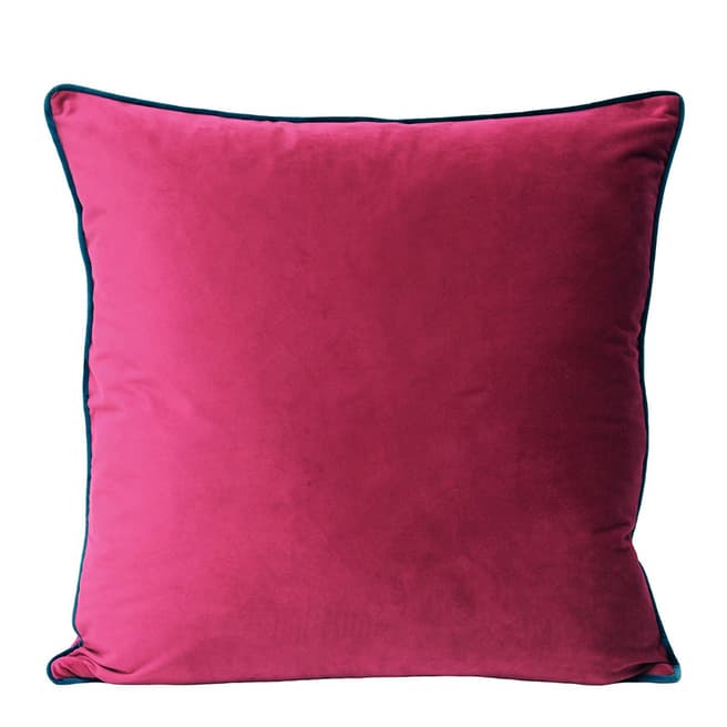 Riva Home Raspberry/Teal Meridian Cushion, 55x55cm