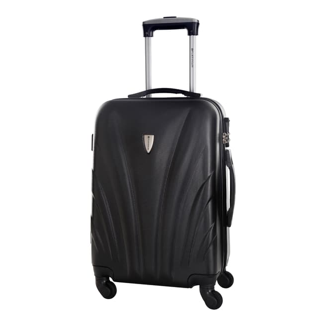 Platinium Black Diego 4 Wheeled Suitcases 70 cm