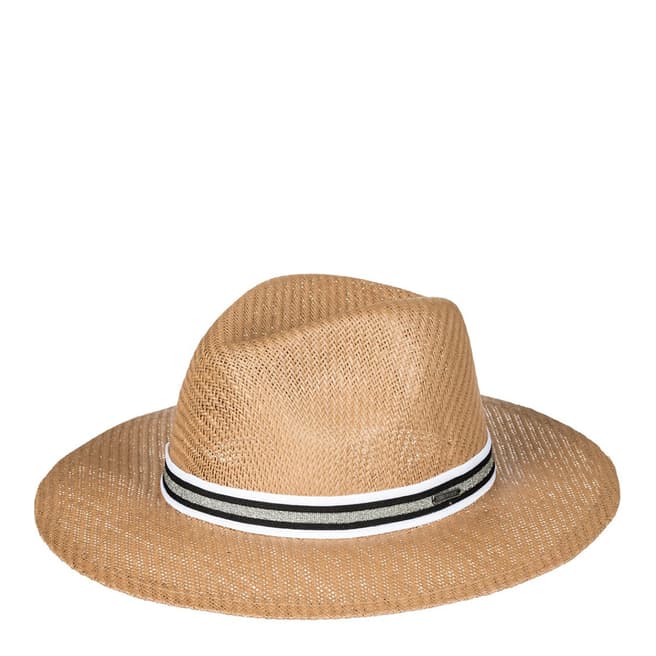 Roxy Natural Here We Go Straw Panama Hat