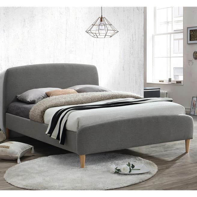 Birlea Quebec King Bed Frame, Grey