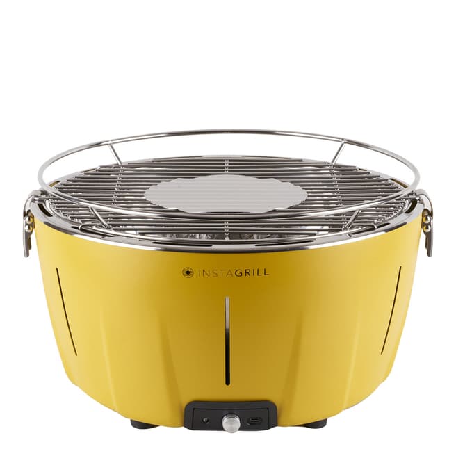Instagrill Instant Smokeless Table Barbecue with Bag, Yellow