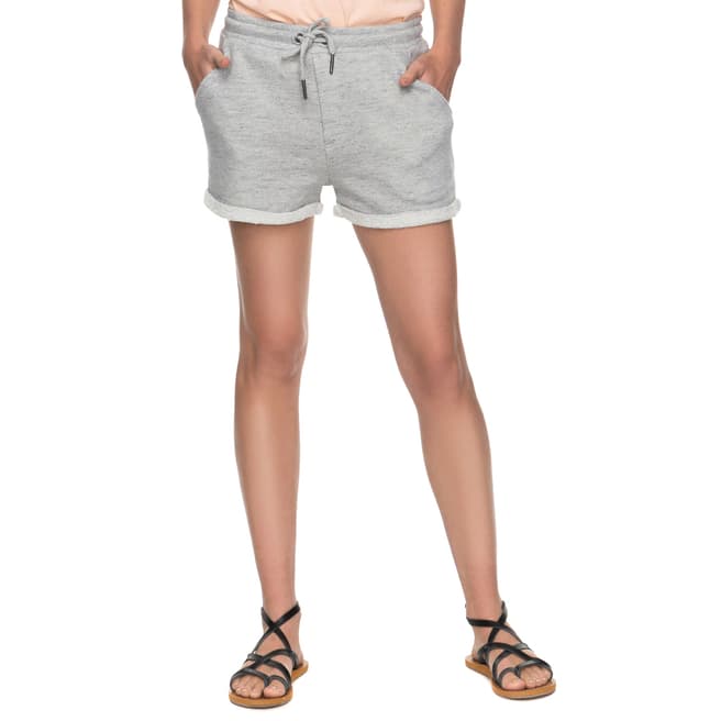 Roxy Grey Trippin Sweat Shorts