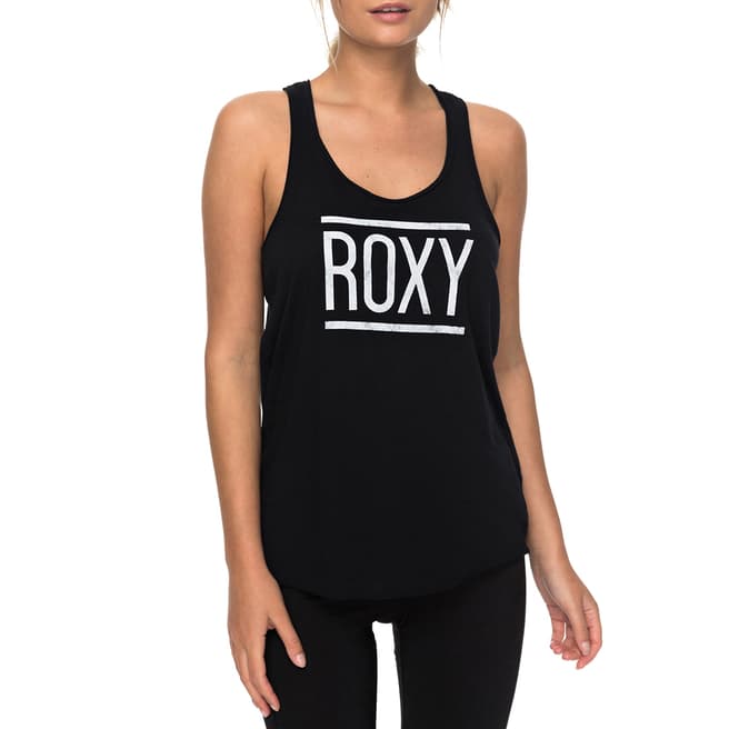 Roxy Black Play And Win Vest Top