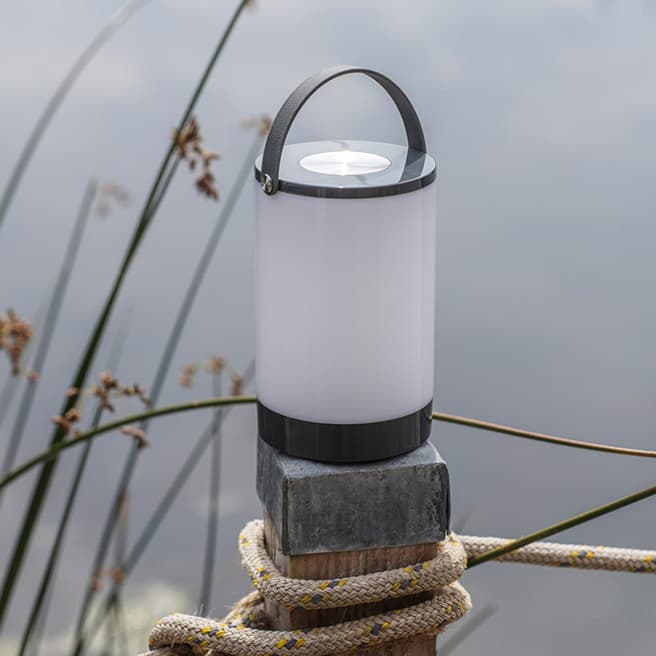 Garden Trading Charcoal Cornbury Rechargeable LED Lantern