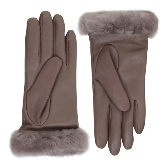 UGG Stormy Grey Classic Leather Smart Glove