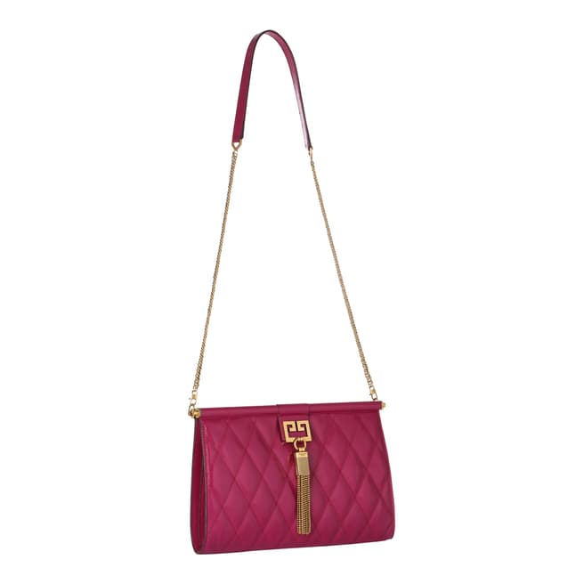 Givenchy Orchid Purple Gem Leather Cross-body Clutch