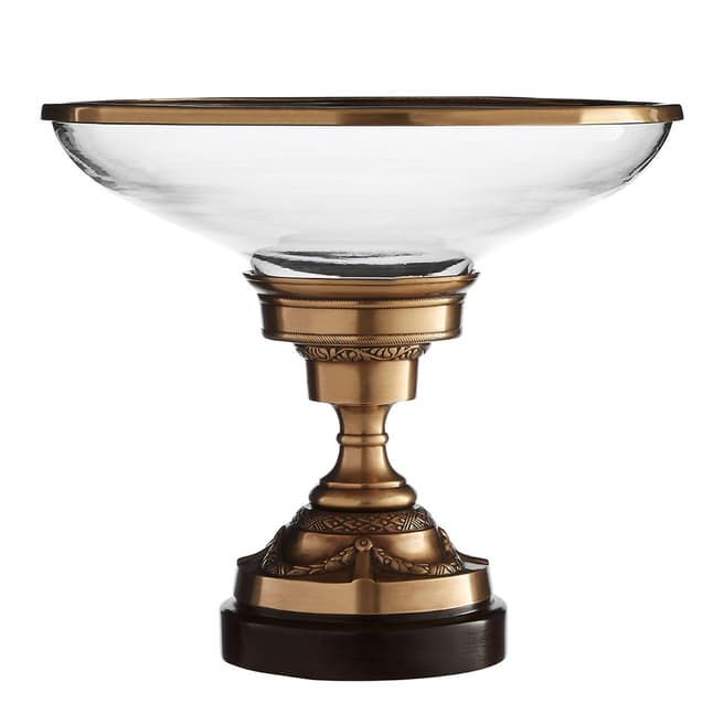 Premier Housewares Antique Brass Zareen Bowl