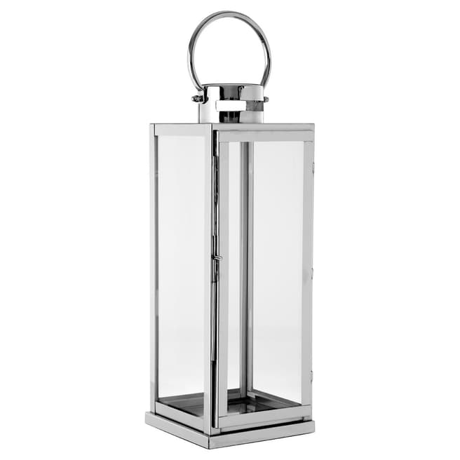 Fifty Five South Stainless Steel Large Lantern