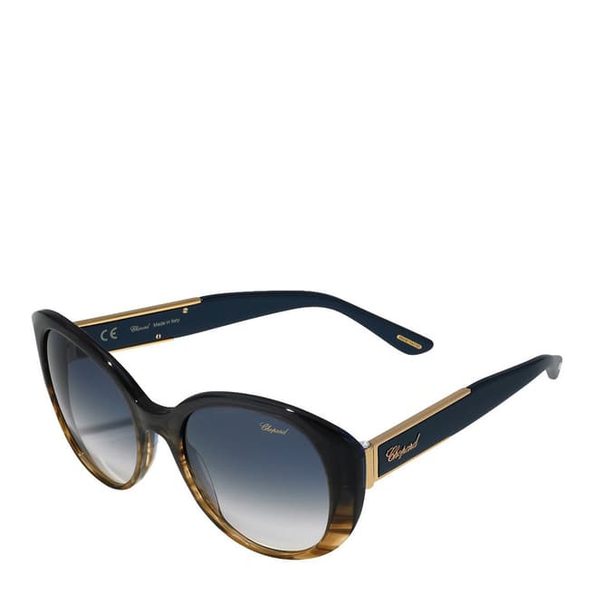 Chopard Women's Black Chopard Sunglasses 54mm
