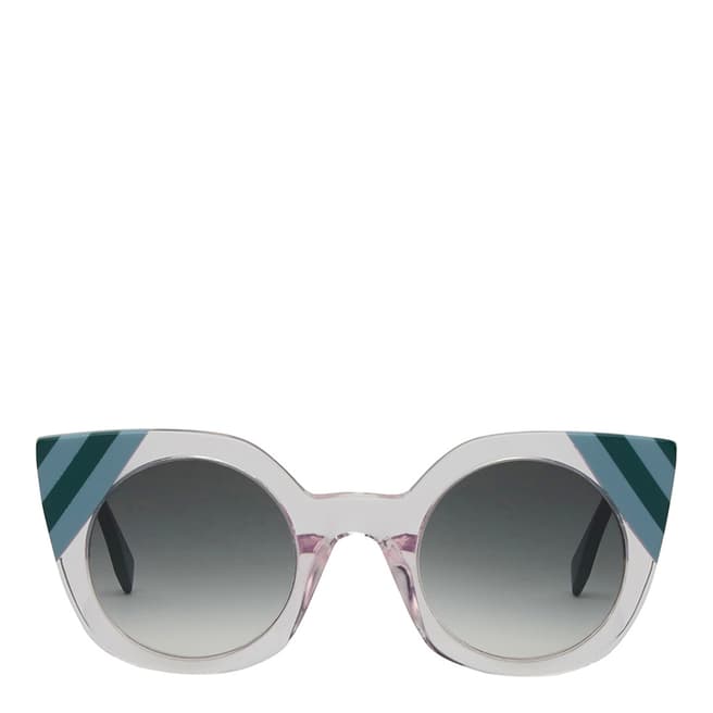 Fendi Women's Pink Waves Sunglasses 47mm
