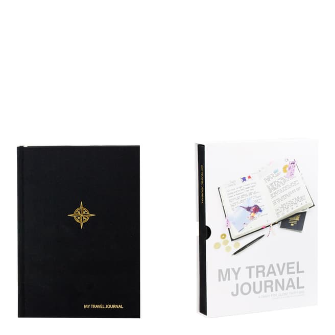 Suck UK Black My Travel Journal