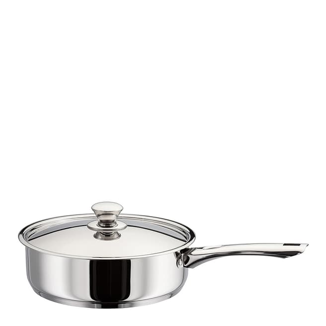Judge Classic  Induction Saute Pan with Lid, 24cm