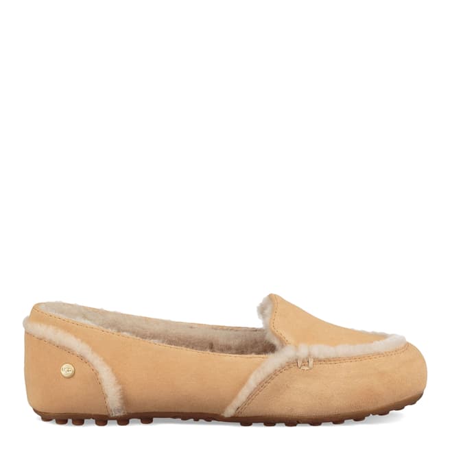 UGG Sand Suede Hailey Loafers