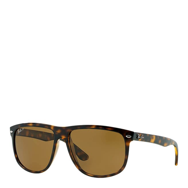 Ray-Ban Unisex Light Brown Tortoiseshell Sunglasses 60mm