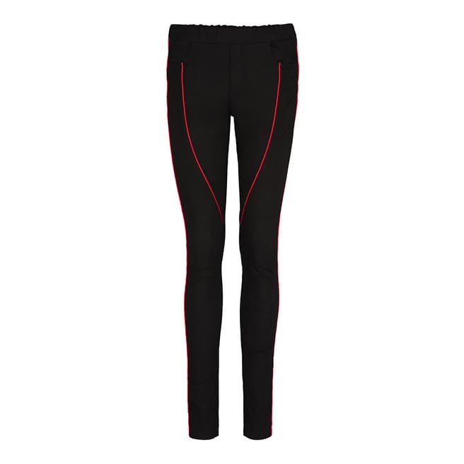 Donna Ida Racing Through The Night Pearl Cotton Trousers