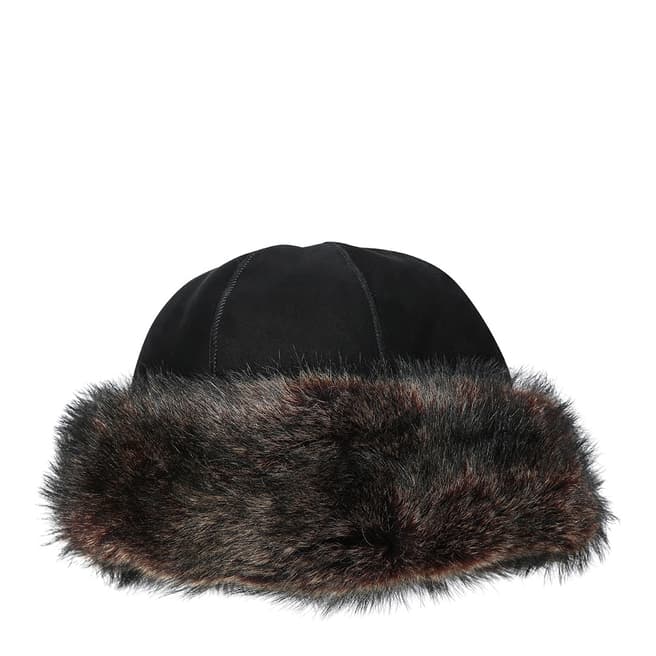  Black Suede Marmotta Hat