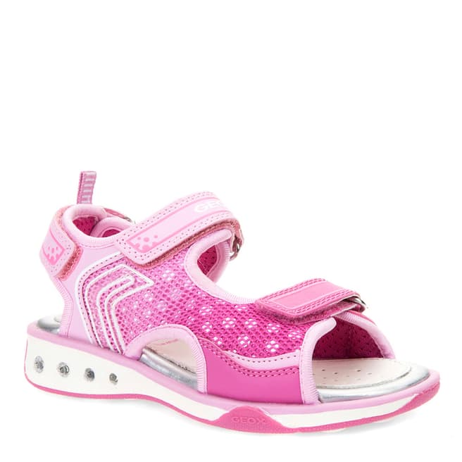 Geox Girls Pink Sandals 