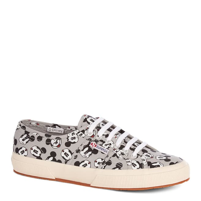 Superga Disney's Mickey Mouse Lace Up Trainer