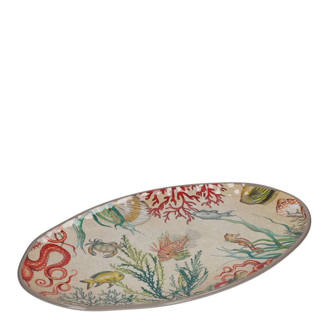 Rose & Tulipani SeaLife Oval Platter 52x30cm