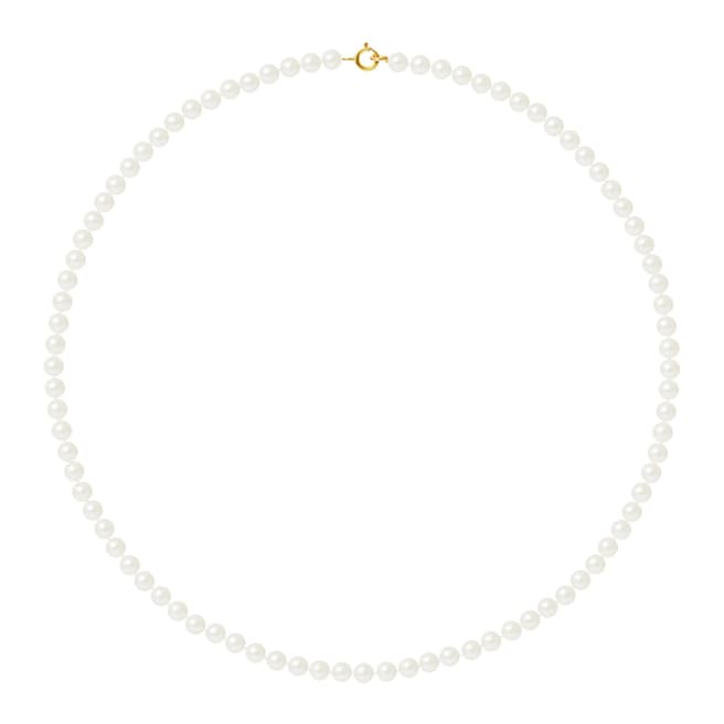 Ateliers Saint Germain White Freshwater Pearl Necklace 4-5mm