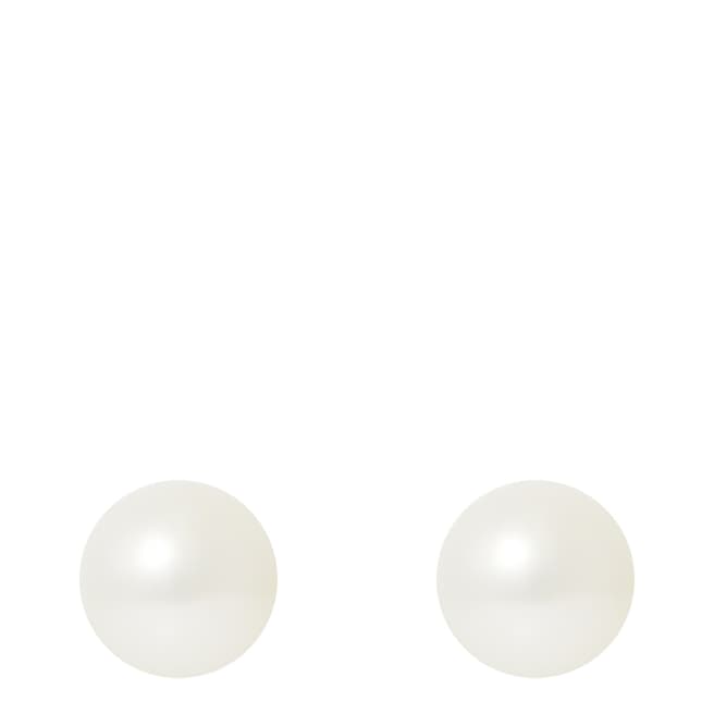 Atelier Pearls White Freshwater Pearl Earrings