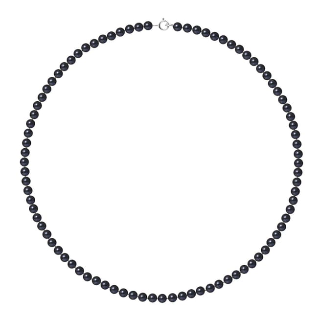 Atelier Pearls Black Freshwater Pearl Necklace 4-5mm