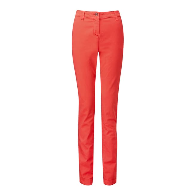 Pure Collection Coral Washed Cotton Chino