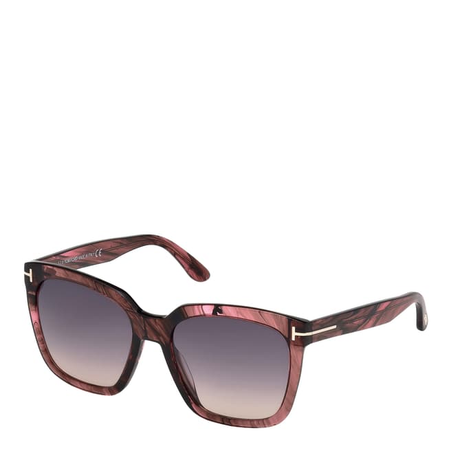 Tom Ford Women's Pink Amarra Sunglasses 55mm