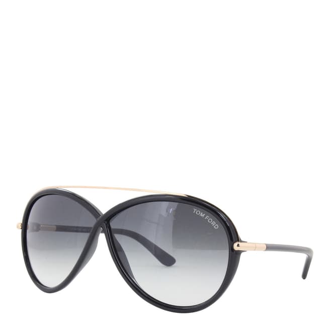 Tom Ford Women's Black/Grey Gradient Tom Ford Sunglasses 64mm