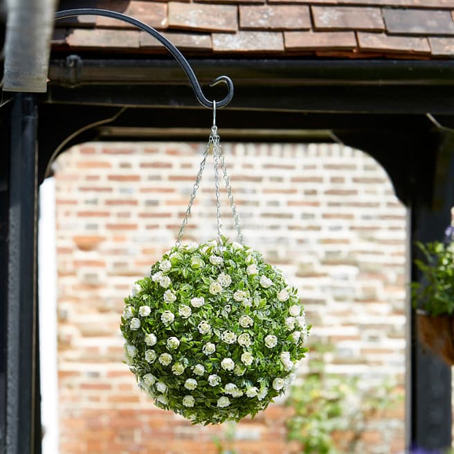 Smart Garden White Rose Ball 30cm