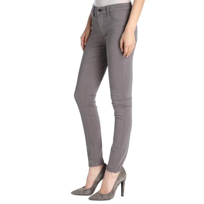 J Brand Zinc Grey 485 Skinny Stretch Jeans