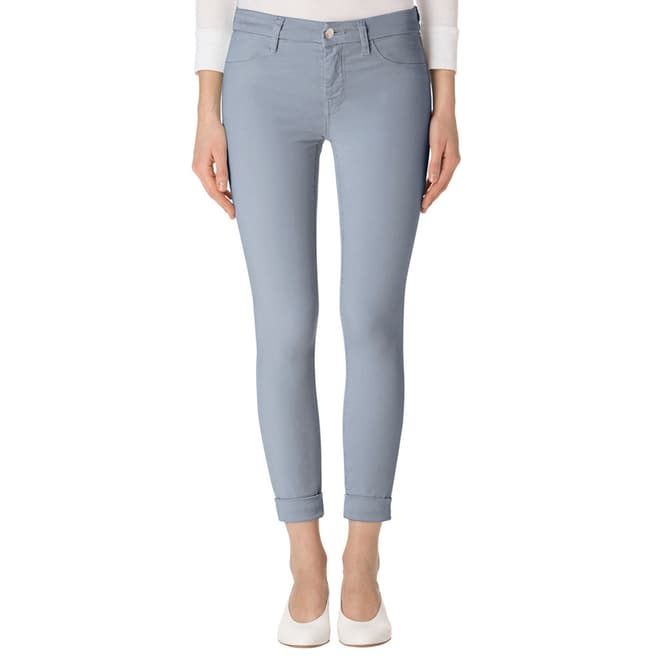 J Brand Yearling Blue Anja Cropped Skinny Stretch Jeans